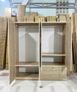 Alternative view of TỦ ÁO 4 CÁNH NHỰA PRIZO PRZ05