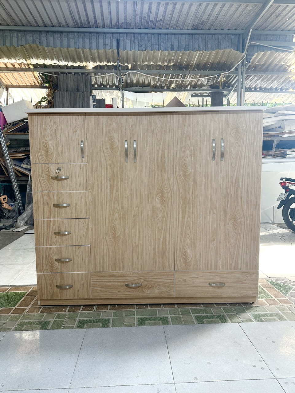 TỦ ÁO TRẺ EM NHỰA CHIN HUEI TNE45S11