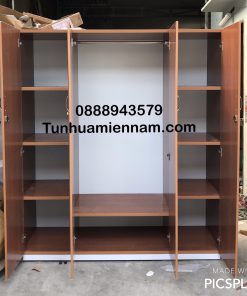 TỦ ÁO 4 CÁNH NHỰA CHIN HUEI TNL172A21