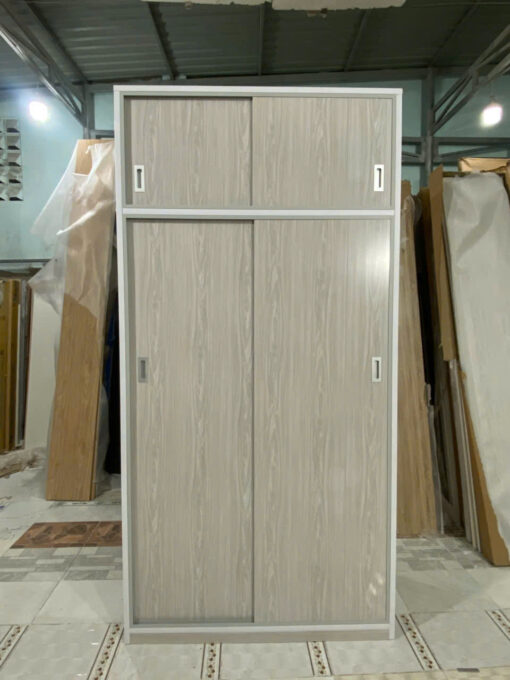 TỦ ÁO CÁNH LÙA FULL TRẦN NHỰA CHIN HUEI TCL39S01