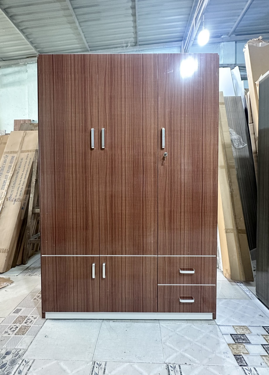 TỦ ÁO 3 CÁNH NHỰA ĐÀI LOAN TGR74C10