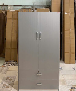 TỦ ÁO 2 CÁNH NHỰA ĐÀI LOAN TGR26C2