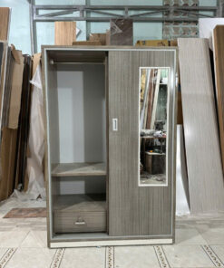 Alternative view of TỦ ÁO CÁNH LÙA NHỰA ĐÀI LOAN CLR112