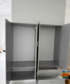 Alternative view of TỦ ÁO 4 CÁNH NHỰA ĐÀI LOAN TGR142