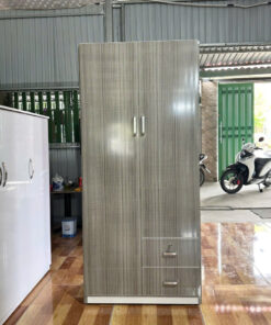 TỦ ÁO 2 CÁNH NHỰA ĐÀI LOAN TGR260
