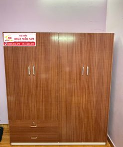 Alternative view of TỦ ÁO 4 CÁNH NHỰA ĐÀI LOAN TGR261