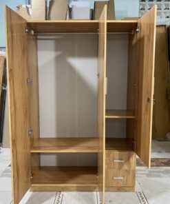 Alternative view of TỦ ÁO 3 CÁNH NHỰA ECOPLAST CAO CẤP TAE104