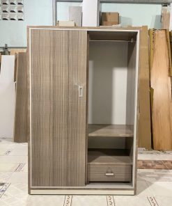 Alternative view of TỦ ÁO CÁNH LÙA NHỰA ĐÀI LOAN CLR181