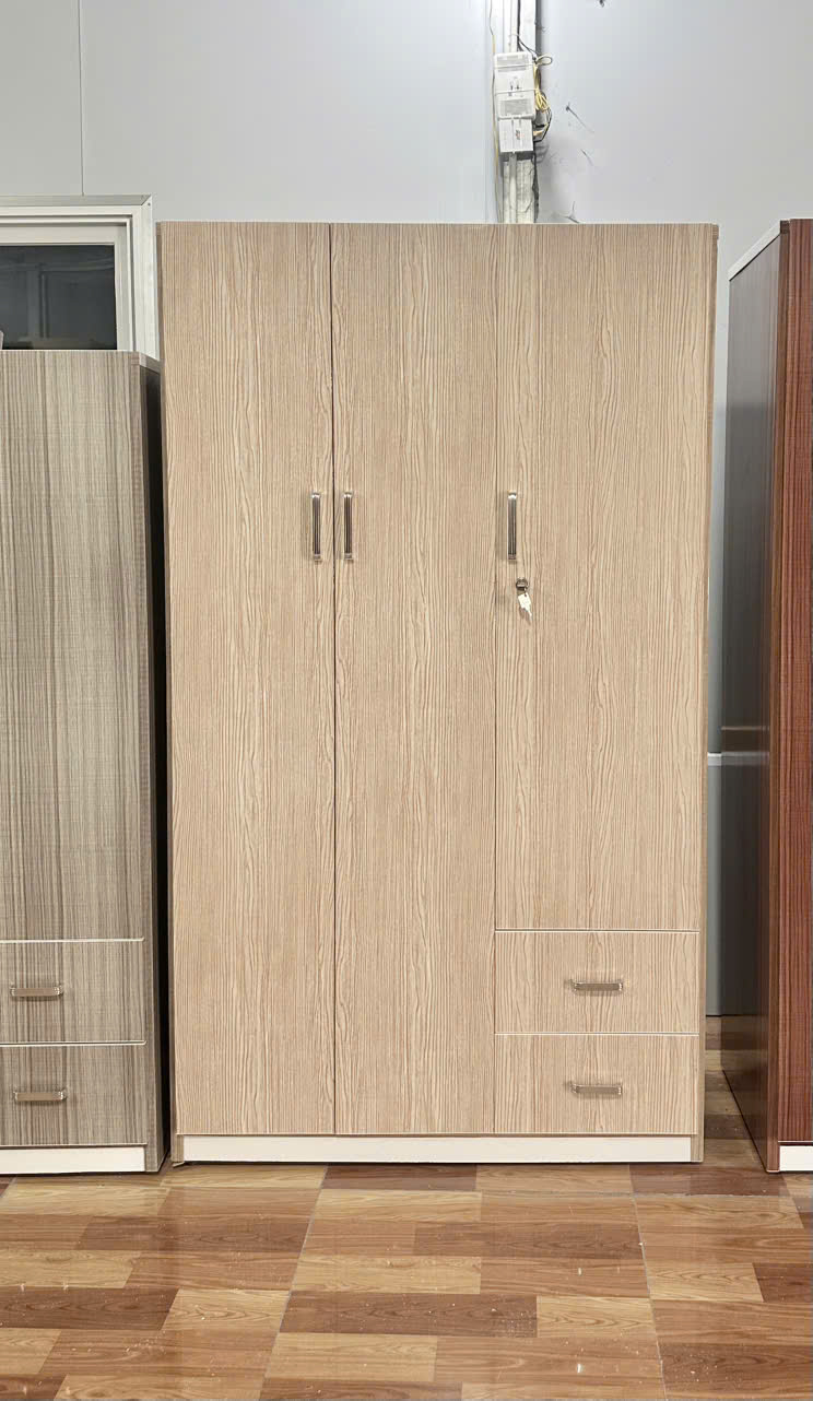 TỦ ÁO 3 CÁNH NHỰA ĐÀI LOAN TGR296 - Ảnh 3