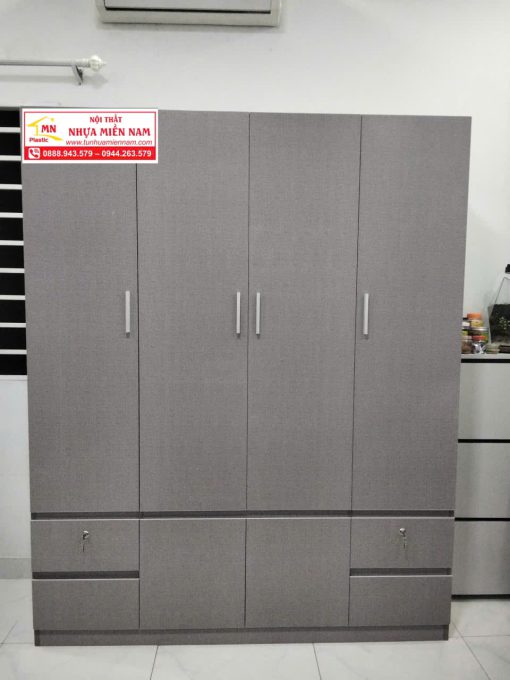 TỦ ÁO NHỰA ECOPLAST CAO CẤP TAE168