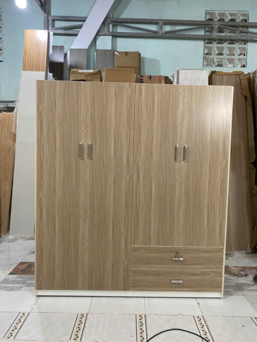 TỦ ÁO 4 CÁNH NHỰA PRIZO PRZ04