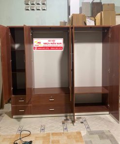 Alternative view of TỦ ÁO 5 CÁNH NHỰA ĐÀI LOAN TGR315