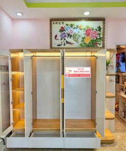 Alternative view of TỦ ÁO NHỰA ECOPLAST CAO CẤP TAE177