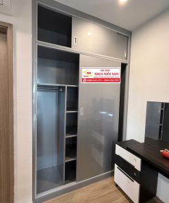 Alternative view of TỦ ÁO CÁNH LÙA NHỰA CAO CẤP CHIN HUEI 2.0 PLUS - TA167