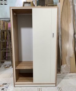 Alternative view of TỦ ÁO CÁNH LÙA NHỰA ĐÀI LOAN CLR201