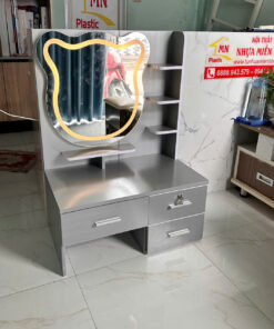 Alternative view of BÀN TRANG ĐIỂM GƯƠNG ĐÈN LED CẢM ỨNG NHỰA ĐÀI LOAN TĐR122