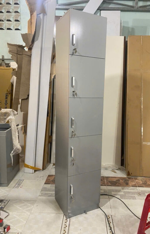 TỦ LOCKER 5 NGĂN NHỰA ECOPLAST CAO CẤP LKE15