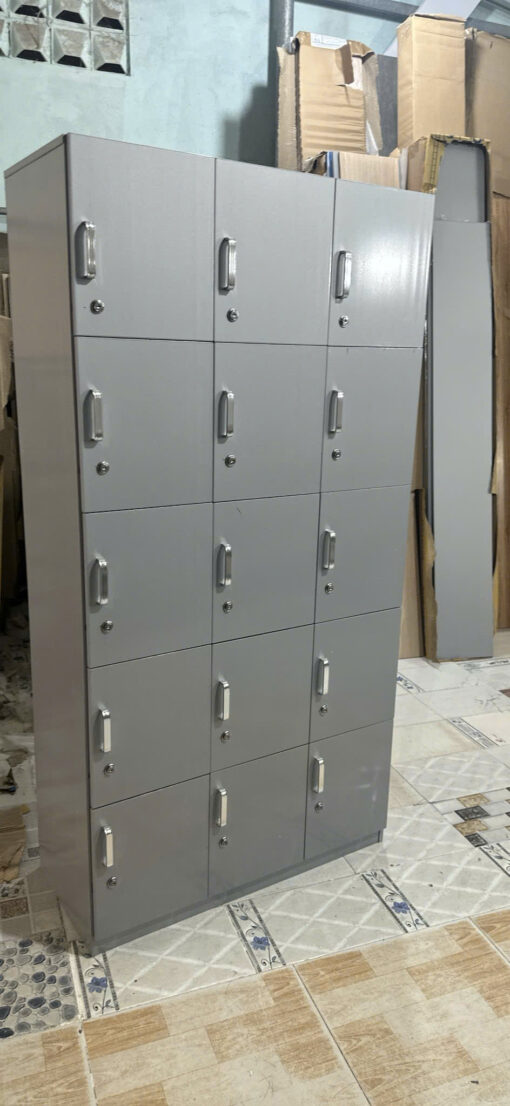 TỦ LOCKER 15 NGĂN NHỰA ECOPLAST CAO CẤP LKE14