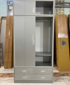 Alternative view of TỦ ÁO CÁNH LÙA FULL TRẦN NHỰA ĐÀI LOAN CLR203