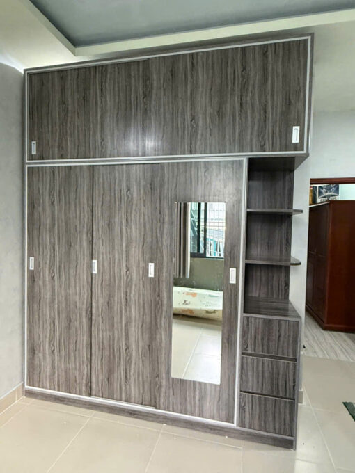 TỦ ÁO CÁNH LÙA NHỰA CAO CẤP CHIN HUEI 2.0 PLUS - TA187