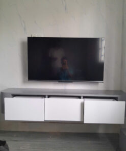 Alternative view of KỆ TIVI TREO TƯỜNG NHỰA CỨNG ECOPLAST CAO CẤP TVEC55