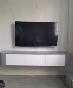 KỆ TIVI TREO TƯỜNG NHỰA CỨNG ECOPLAST CAO CẤP TVEC55