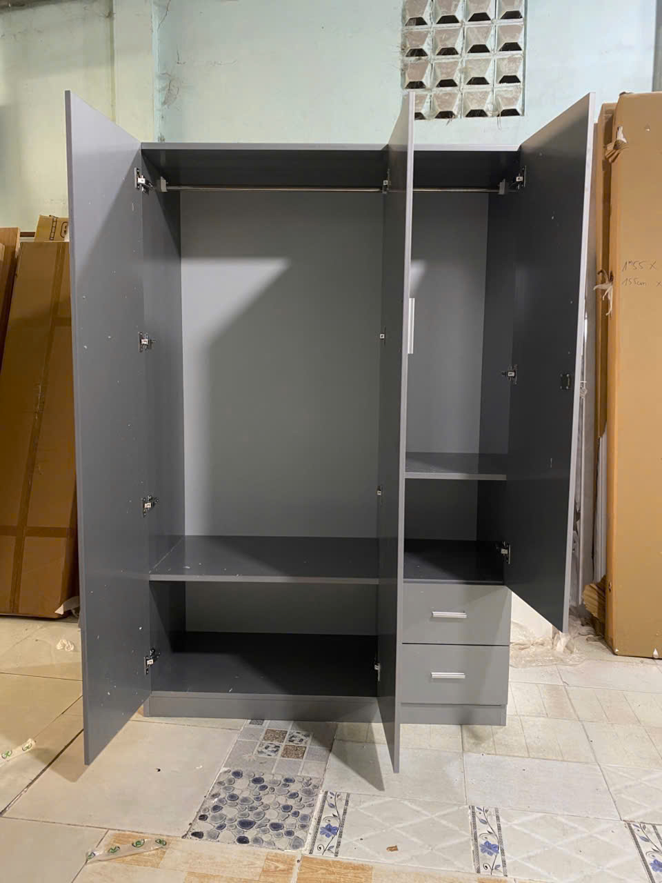 TỦ ÁO NHỰA ECOPLAST CAO CẤP TAE191 - Ảnh 2