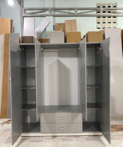 Alternative view of TỦ ÁO 4 CÁNH NHỰA ĐÀI LOAN TGR324