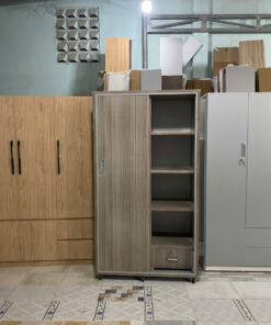 Alternative view of TỦ ÁO CÁNH LÙA NHỰA ĐÀI LOAN CLR209