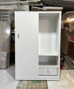 Alternative view of TỦ ÁO CÁNH LÙA NHỰA ĐÀI LOAN CLR211