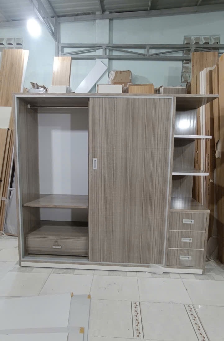 TỦ ÁO CÁNH LÙA NHỰA ĐÀI LOAN CLR218 - Ảnh 2