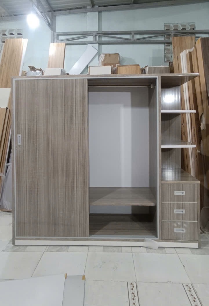 TỦ ÁO CÁNH LÙA NHỰA ĐÀI LOAN CLR218 - Ảnh 3