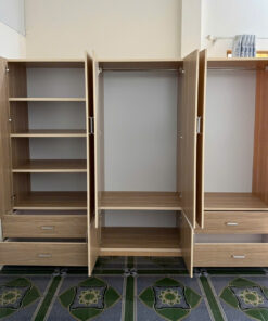 Alternative view of TỦ ÁO 6 CÁNH NHỰA ĐÀI LOAN TGR330