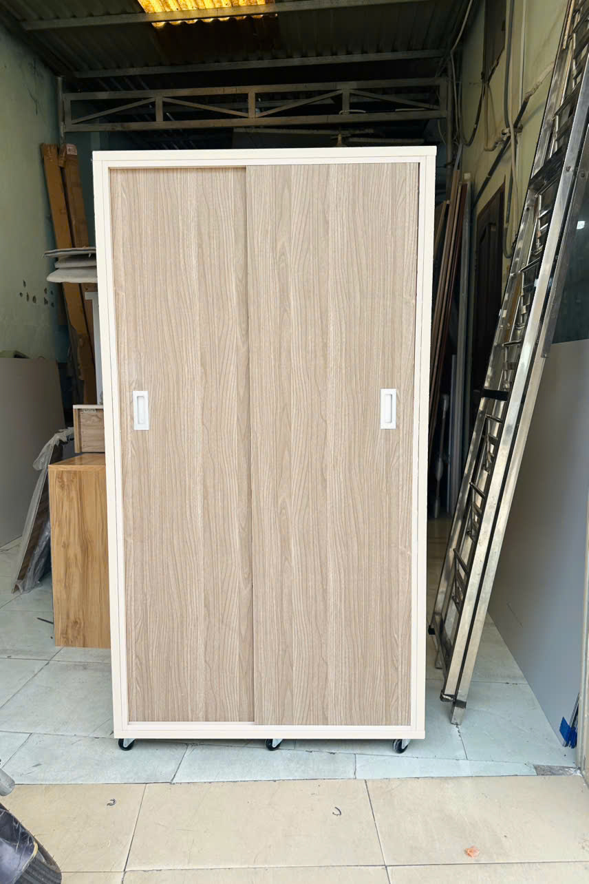 TỦ ÁO CÁNH LÙA NHỰA ĐÀI LOAN CLR219