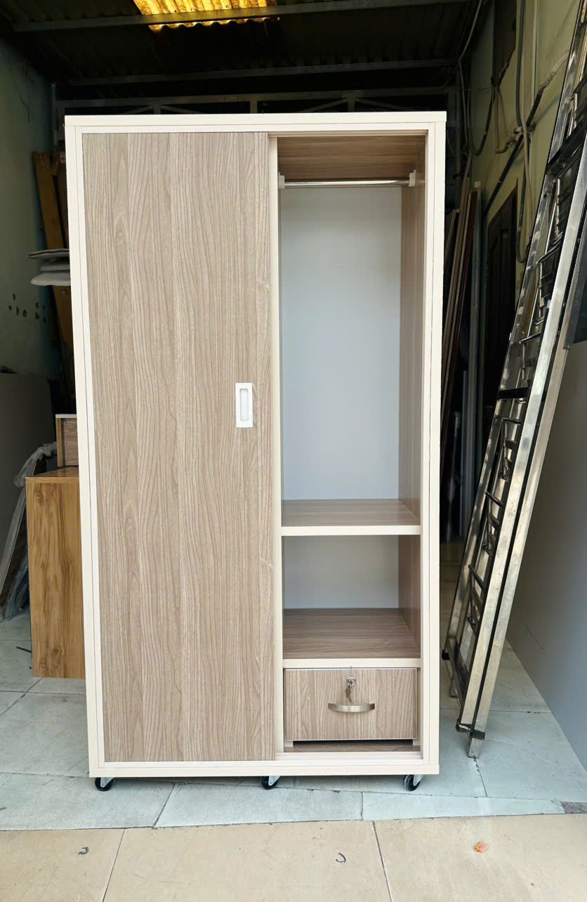 TỦ ÁO CÁNH LÙA NHỰA ĐÀI LOAN CLR219 - Ảnh 2