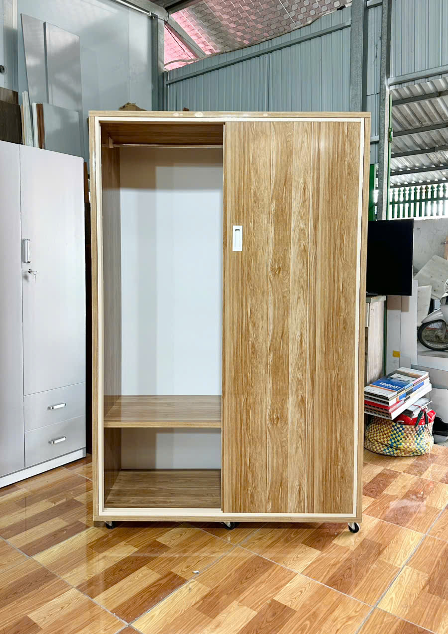 TỦ ÁO CÁNH LÙA NHỰA ĐÀI LOAN CLR220 - Ảnh 3