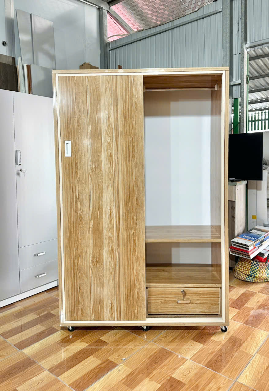 TỦ ÁO CÁNH LÙA NHỰA ĐÀI LOAN CLR220 - Ảnh 2