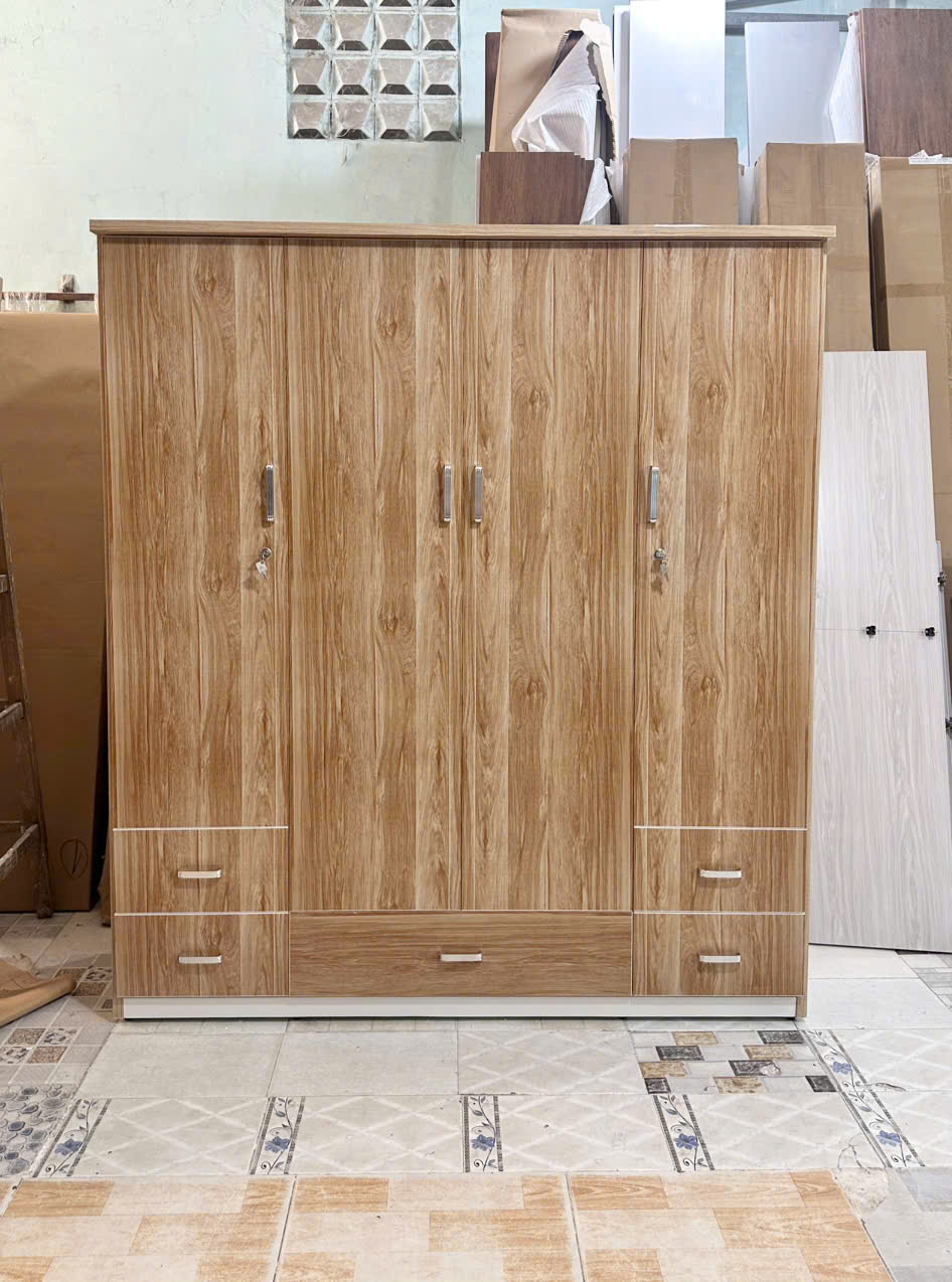 TỦ ÁO 4 CÁNH NHỰA ĐÀI LOAN TGR97C3