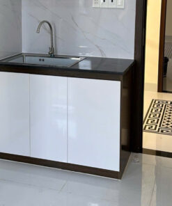 TỦ BẾP DƯỚI NHỰA TRỌN BỘ CỨNG ECOPLAST CAO CẤP BEC70