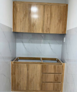 BỘ BẾP TRÊN DƯỚI NHỰA  CỨNG ECOPLAST CAO CẤP BEC79