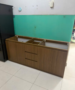 KHUNG BẾP DƯỚI NHỰA  CỨNG ECOPLAST CAO CẤP BEC82