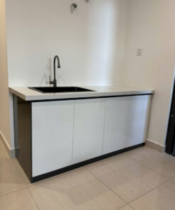 Alternative view of TỦ BẾP DƯỚI NHỰA TRỌN BỘ CỨNG ECOPLAST CAO CẤP BEC80