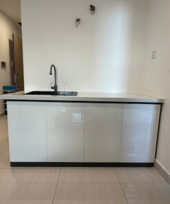 TỦ BẾP DƯỚI NHỰA TRỌN BỘ CỨNG ECOPLAST CAO CẤP BEC80