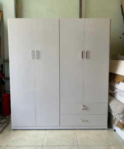 TỦ ÁO 4 CÁNH NHỰA ĐÀI LOAN TGR333