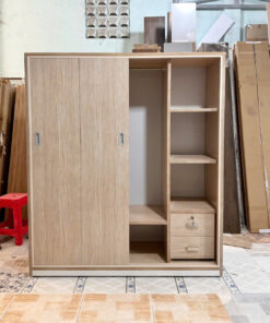 Alternative view of TỦ ÁO CÁNH LÙA NHỰA ĐÀI LOAN CLR222