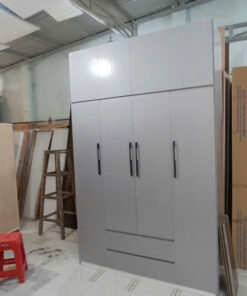 TỦ ÁO 4 CÁNH FULL TRẦN NHỰA ĐÀI LOAN TGR334