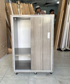 Alternative view of TỦ ÁO CÁNH LÙA NHỰA ĐÀI LOAN CLR226