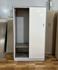 Alternative view of TỦ ÁO CÁNH LÙA NHỰA ĐÀI LOAN CLR227