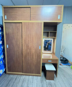 TỦ ÁO LIỀN BÀN TRANG ĐIỂM NHỰA CHIN HUEI TNL427