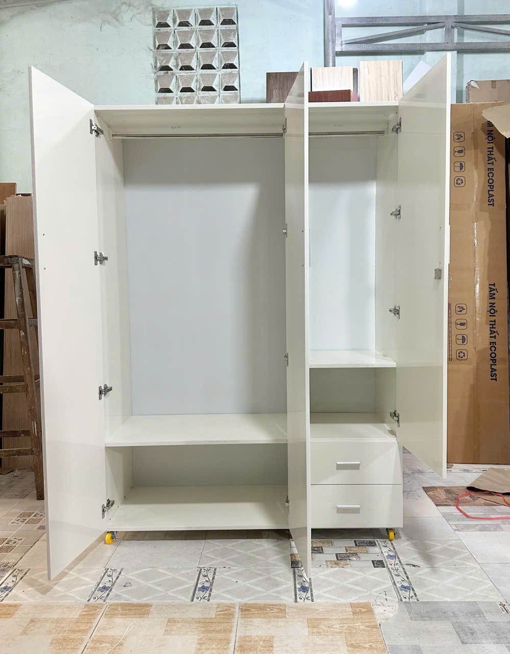 TỦ ÁO NHỰA ECOPLAST CAO CẤP TAE222 - Ảnh 2